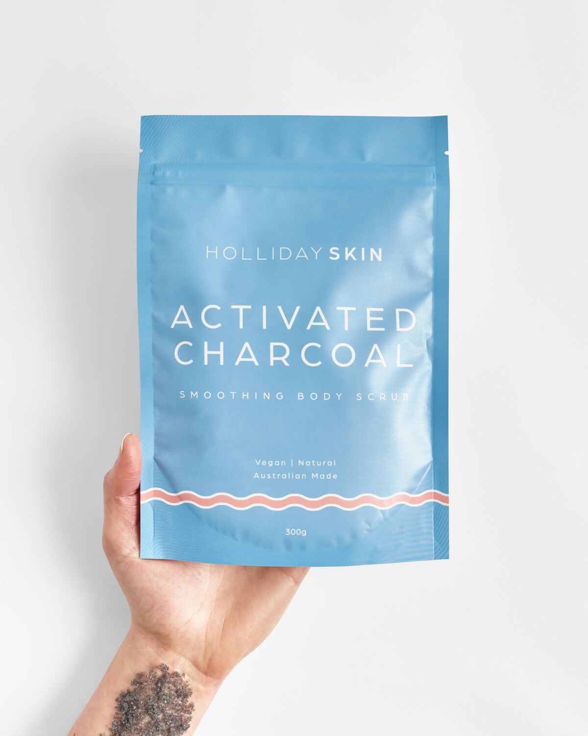 Activated Charcoal Smoothing Body Scrub