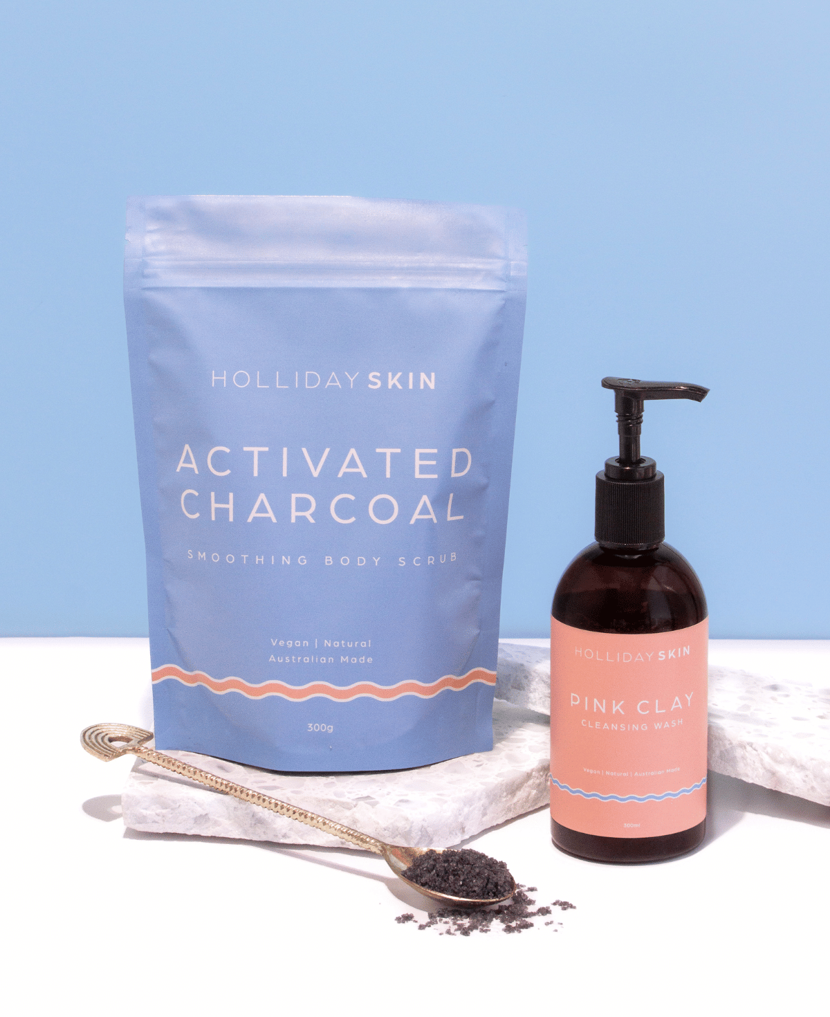 Clear skin with Activated Charcoal and Australian Pink Clay